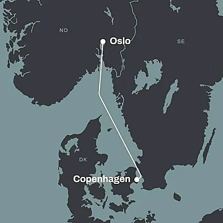 Go Nordic Cruiseline Ferry - To Oslo * Kodaň
